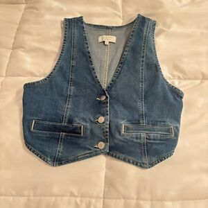 Denim vest